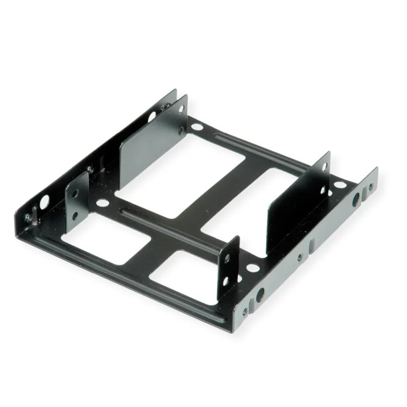 Roline HDD montažni adapter, 3.5" za 2×2.5" HDD/SSD, metalni-0