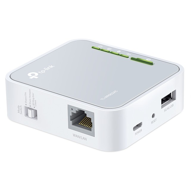 TP-Link AC750 bežični prijenosni Dual-Band usmjerivač (Router) 300Mbps/433Mbps (2.4GHz/5GHz) 802.11ac/a/b/g/n, 1×WAN/LAN, 1×USB2.0, interna antena-4