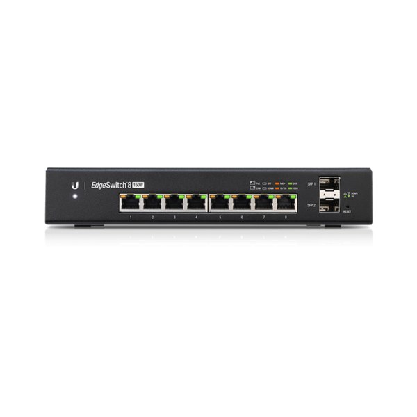 Switch UBIQUITI EdgeMax ES-8-150W (managed, 8-portni gigabitni poe, 2x sfp, 150w)-2