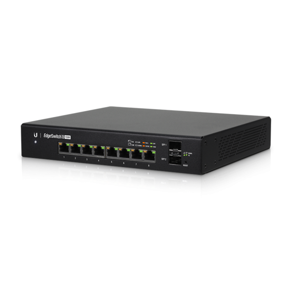 Switch UBIQUITI EdgeMax ES-8-150W (managed, 8-portni gigabitni poe, 2x sfp, 150w)-3