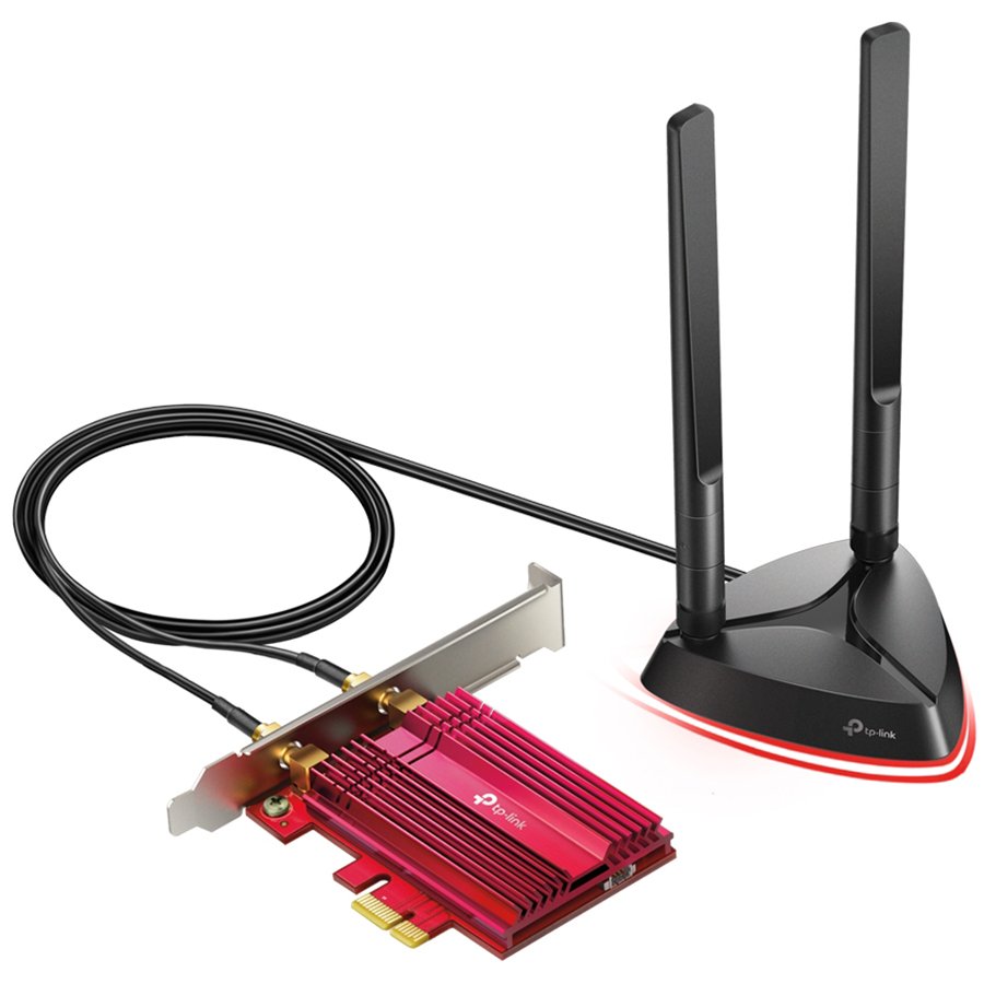 TP-Link AX3000 Archer TX3000E bežični Dual-Band Wi-Fi 6 BT5.0 PCI-E adapter 574Mbps/2402Mbps (2.4GHz/5GHz), 802.11ax/ac/n/a/g/b, 2× 5dBi antene-1