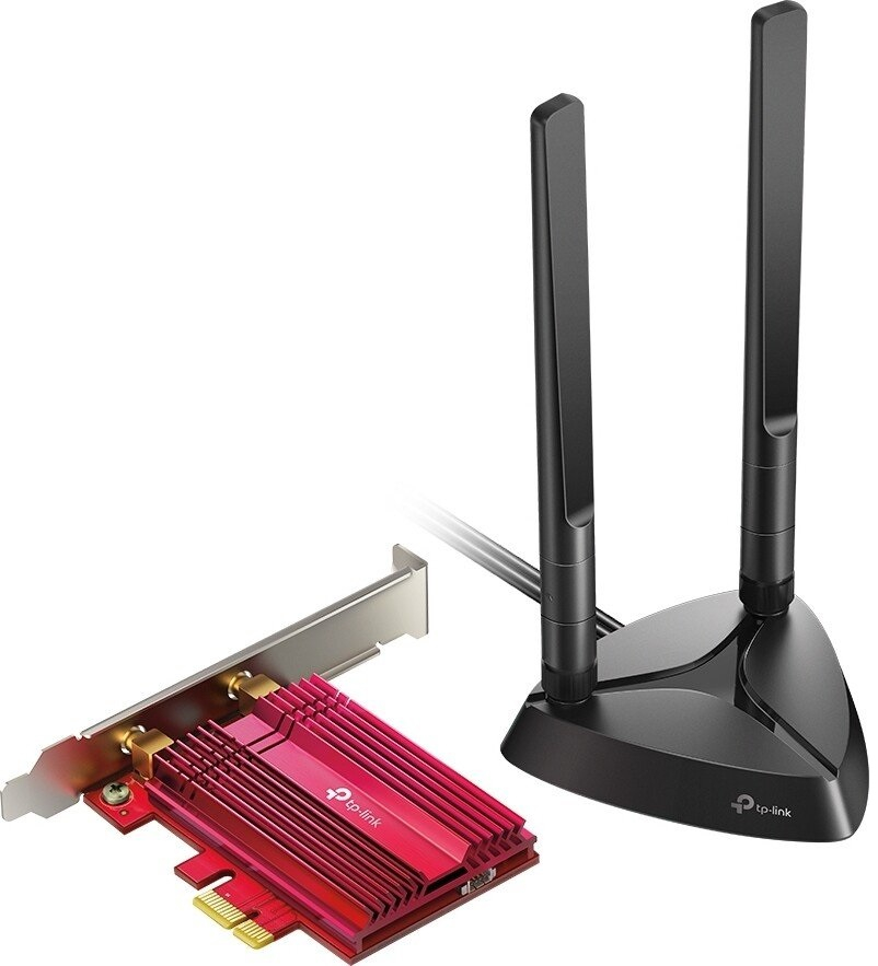 TP-Link AX3000 Archer TX3000E bežični Dual-Band Wi-Fi 6 BT5.0 PCI-E adapter 574Mbps/2402Mbps (2.4GHz/5GHz), 802.11ax/ac/n/a/g/b, 2× 5dBi antene-4