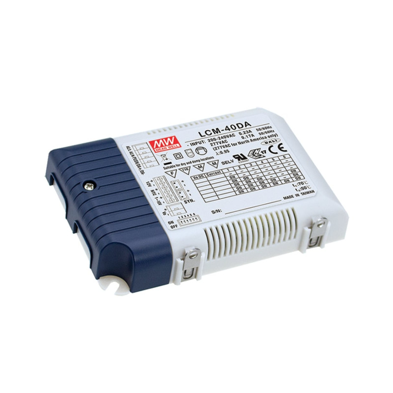 Napajanje MEAN WELL LCM-40DA (snaga 42W, izlazni napon 2~57V DC, struja 350mA - 1050mA)-1