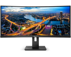 Monitor PHILIPS B line 346B1C/00 (34" VA, 100Hz, 3440×1440 WQHD, zakrivljeni crni)-1