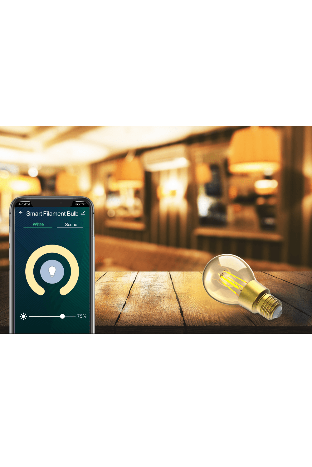 Pametna LED žarulja WOOX R9078 (E27, 6W, 650lm, 2700K)-5