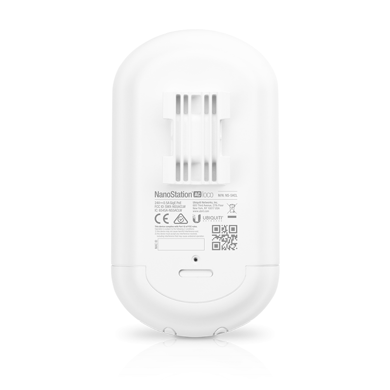 Ubiquiti airMax NanoStation AC Loco5AC, 5GHz, 450+Mbps, 10+km-5