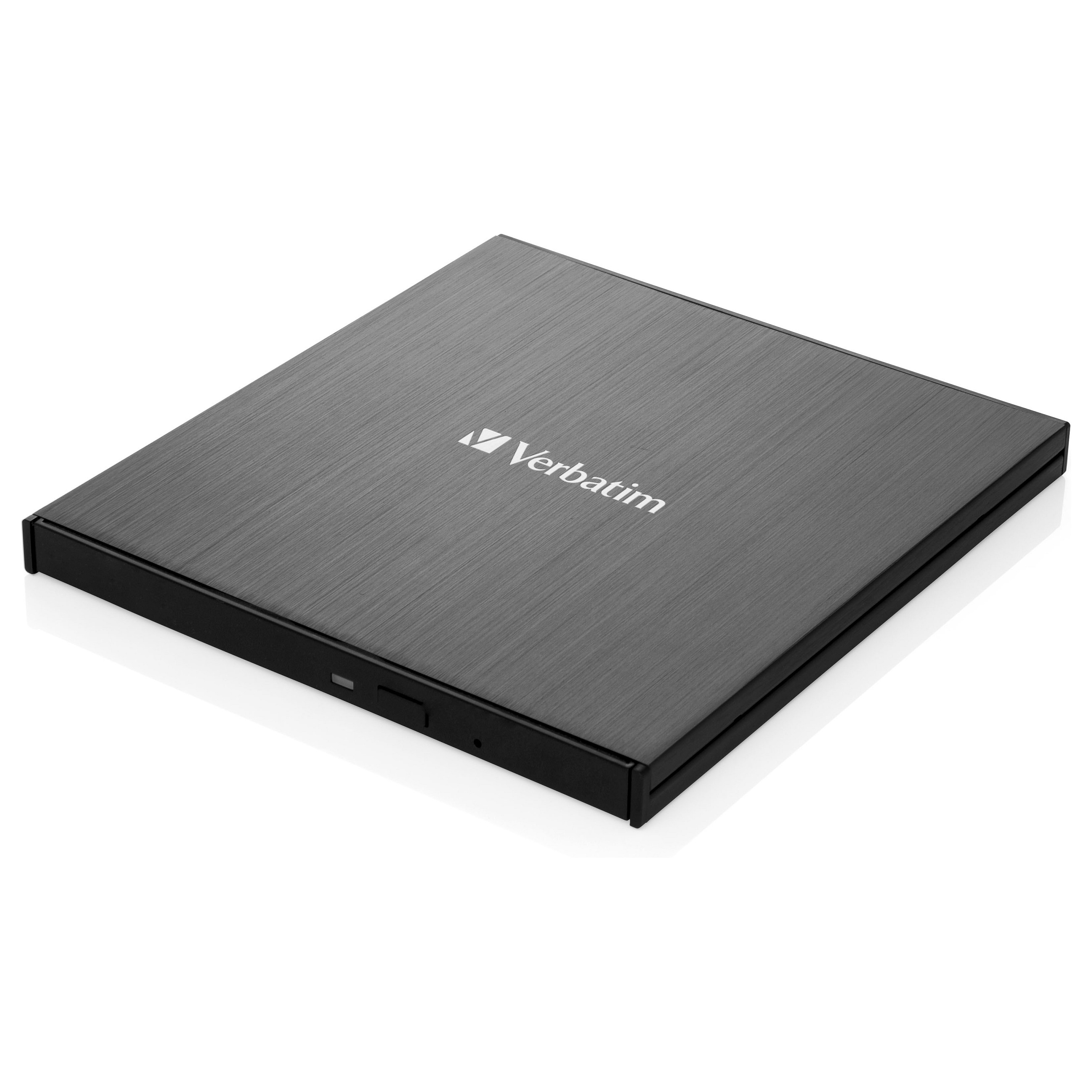 Verbatim CD/DVD Slimline vanjski snimač, M-Disc kompatibilan, USB3.2/USB-C crni-1