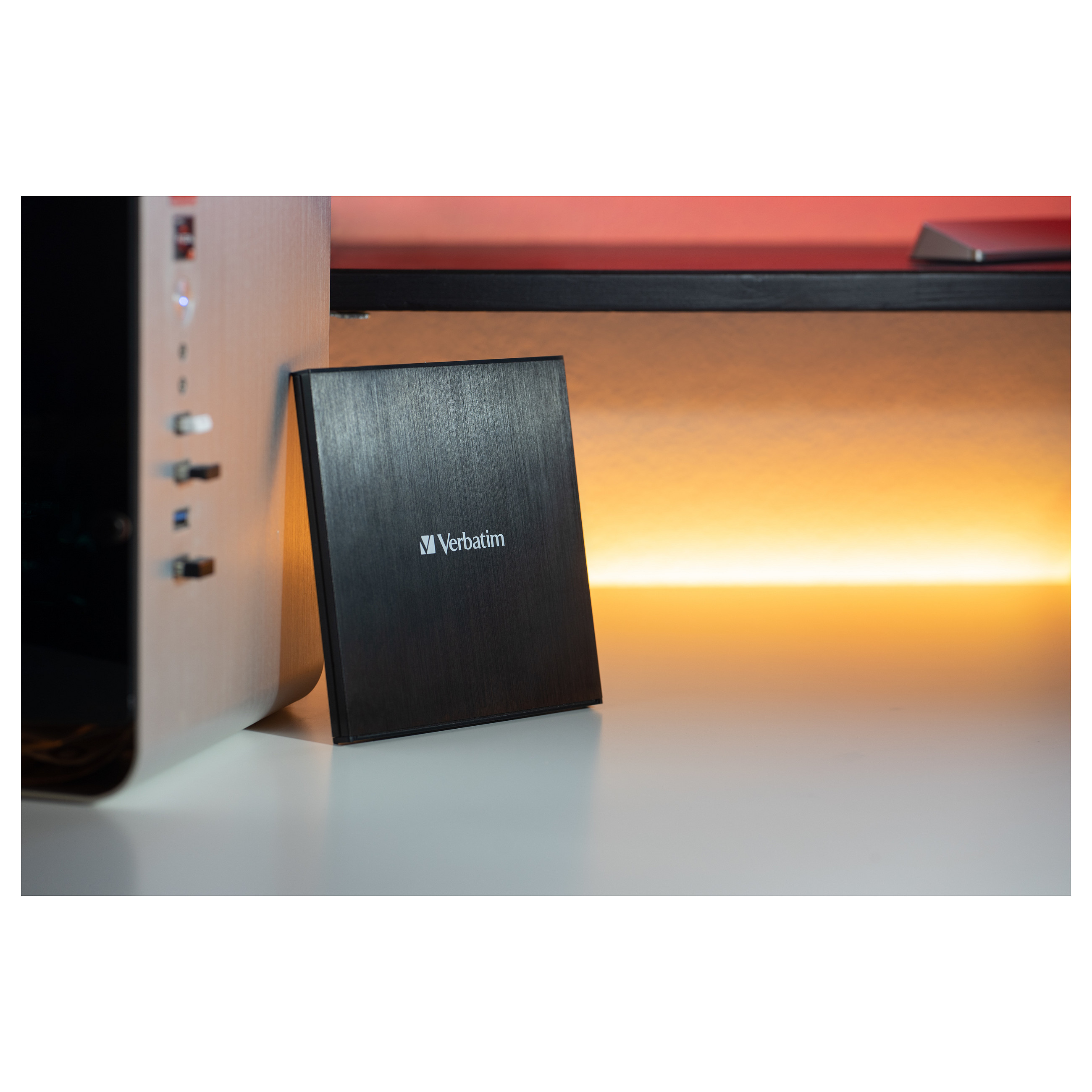 Verbatim CD/DVD Slimline vanjski snimač, M-Disc kompatibilan, USB3.2/USB-C crni-5