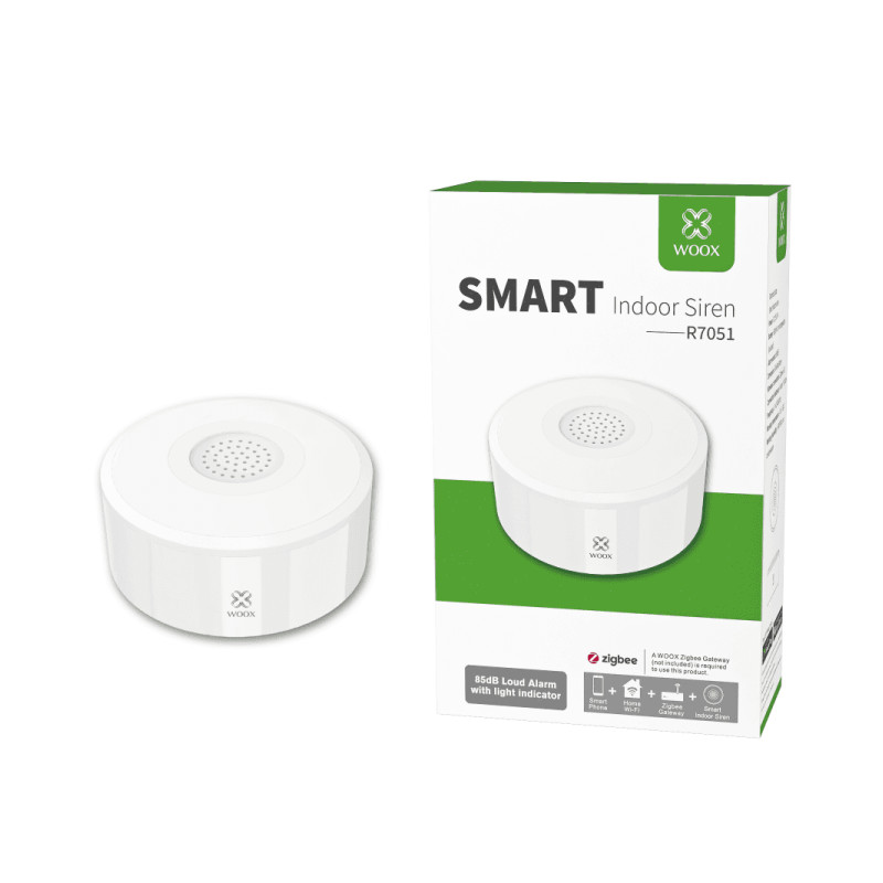 Woox R7051 Zigbee pametna unutarnja sirena (>85dB, 500mAh baterija)-1