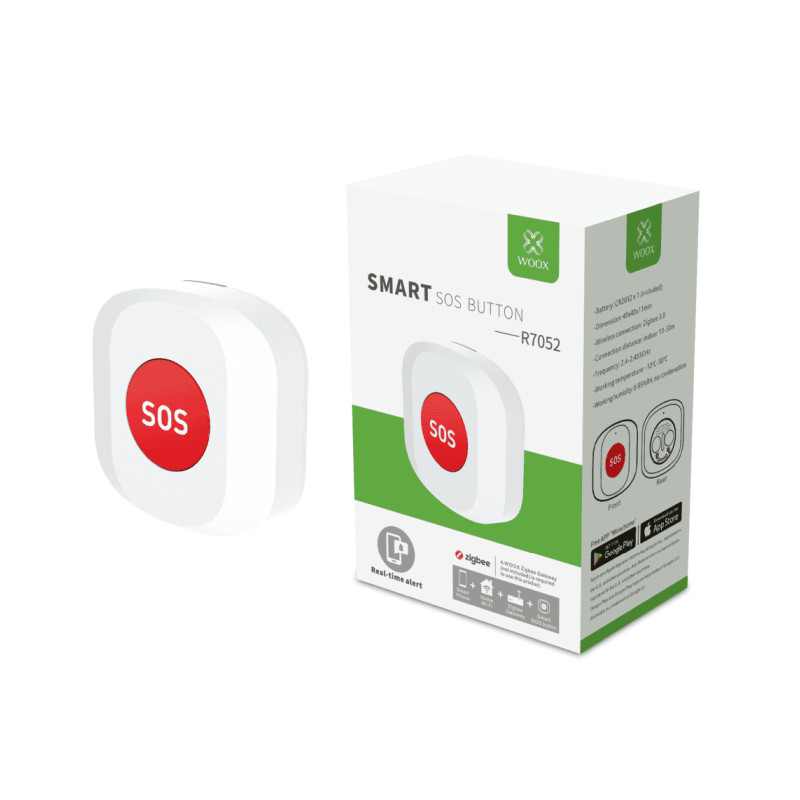 Pametna SOS tipka WOOX R7052 ZigBee Smart-5