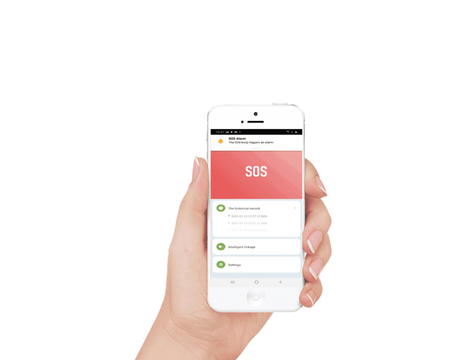 Pametna SOS tipka WOOX R7052 ZigBee Smart-2