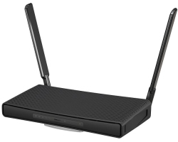 Mikrotik RBD53iG-5HacD2HnD, hAP ac3, 716MHz CPU, 256MB RAM, 5×GLAN, 2.4Ghz/5GHz 802.11b/g/n/ac, 2×vanjska antena, USB, tower/desktop kućište, USB, PSU, RouterOS L4