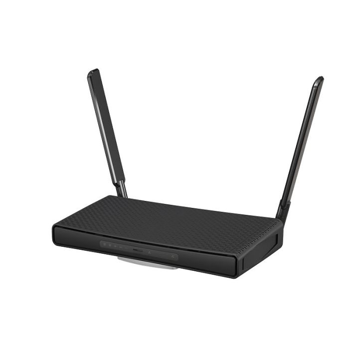 Mikrotik RBD53iG-5HacD2HnD, hAP ac3, 716MHz CPU, 256MB RAM, 5×GLAN, 2.4Ghz/5GHz 802.11b/g/n/ac, 2×vanjska antena, USB, tower/desktop kućište, USB, PSU, RouterOS L4-8