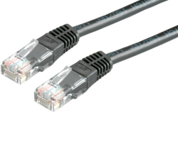 Roline VALUE UTP mrežni kabel Cat.6, 7.0m crni-1