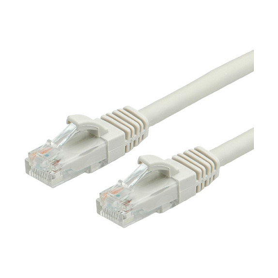 Roline VALUE UTP mrežni kabel Cat.6 halogen-free sivi, 0.5m-0