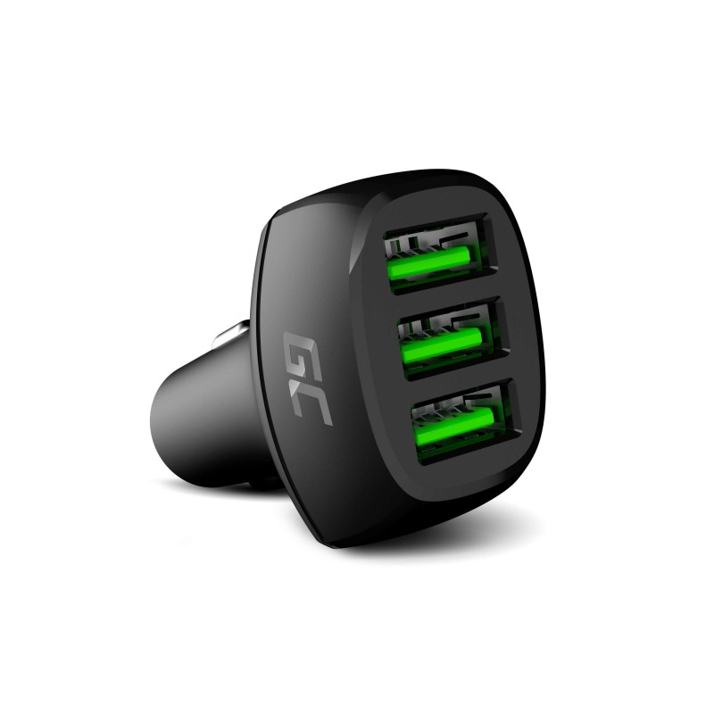 Punjač GREEN CELL CADGC01 (snaga 54W, izlaz 3.6-6V / 3A, 6-9V / 2A, 9-12V / 1.5A, ulazna utičnica 12V - 24V, 3x USB Ultra Charge)-2