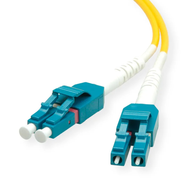 Roline optički kabel 9/125µm LC/LC singlemode Duplex, LSOH, 3.0m žuti-0