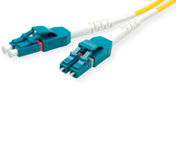 Roline optički kabel 9/125µm LC/LC singlemode Duplex, LSOH, 3.0m žuti-1