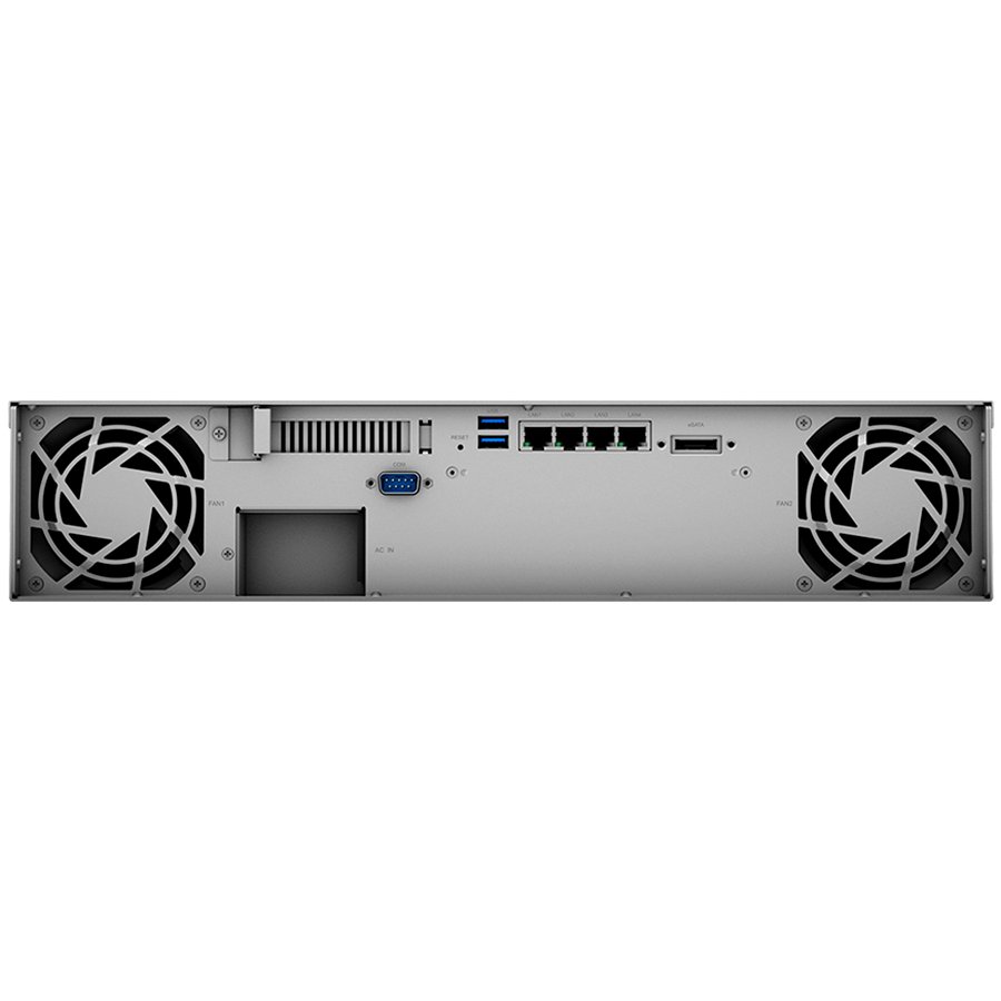 Synology RS1221+ RackStation 8-bay NAS server, 4GB DDR4, Hot-Swap 2.5"/3.5" HDD, 4xG-LAN, USB3.2 Gen1×2, eSATA×1-3