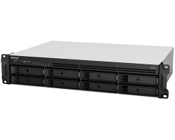 Synology RS1221+ RackStation 8-bay NAS server, 4GB DDR4, Hot-Swap 2.5"/3.5" HDD, 4xG-LAN, USB3.2 Gen1×2, eSATA×1-1