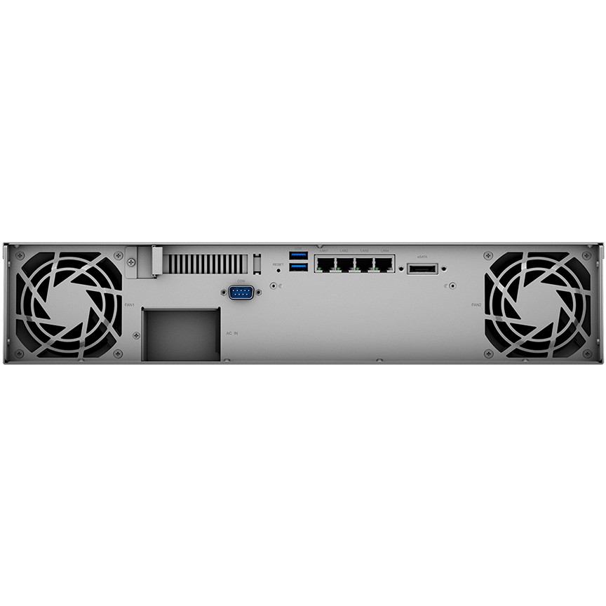 Synology RS1221+ RackStation 8-bay NAS server, 4GB DDR4, Hot-Swap 2.5"/3.5" HDD, 4xG-LAN, USB3.2 Gen1×2, eSATA×1-6