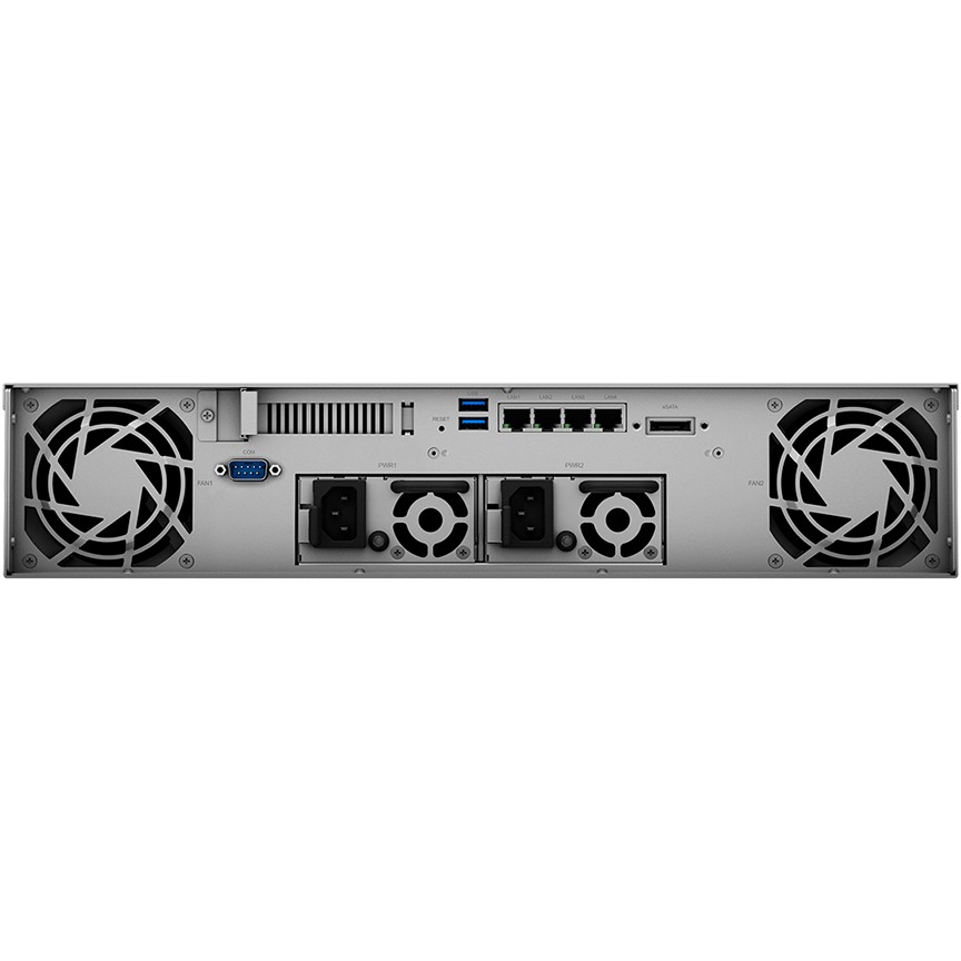 NAS server SYNOLOGY RS1221RP+ RackStation 8-bay, 4GB DDR4, Hot-Swap 2.5"/3.5" HDD, 4xG-LAN, USB3.2 Gen1×2, eSATA×1, Redundant Power Supply-5