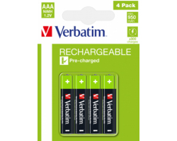 Verbatim AAA punjive baterije, 950mAh (4 komada)-0