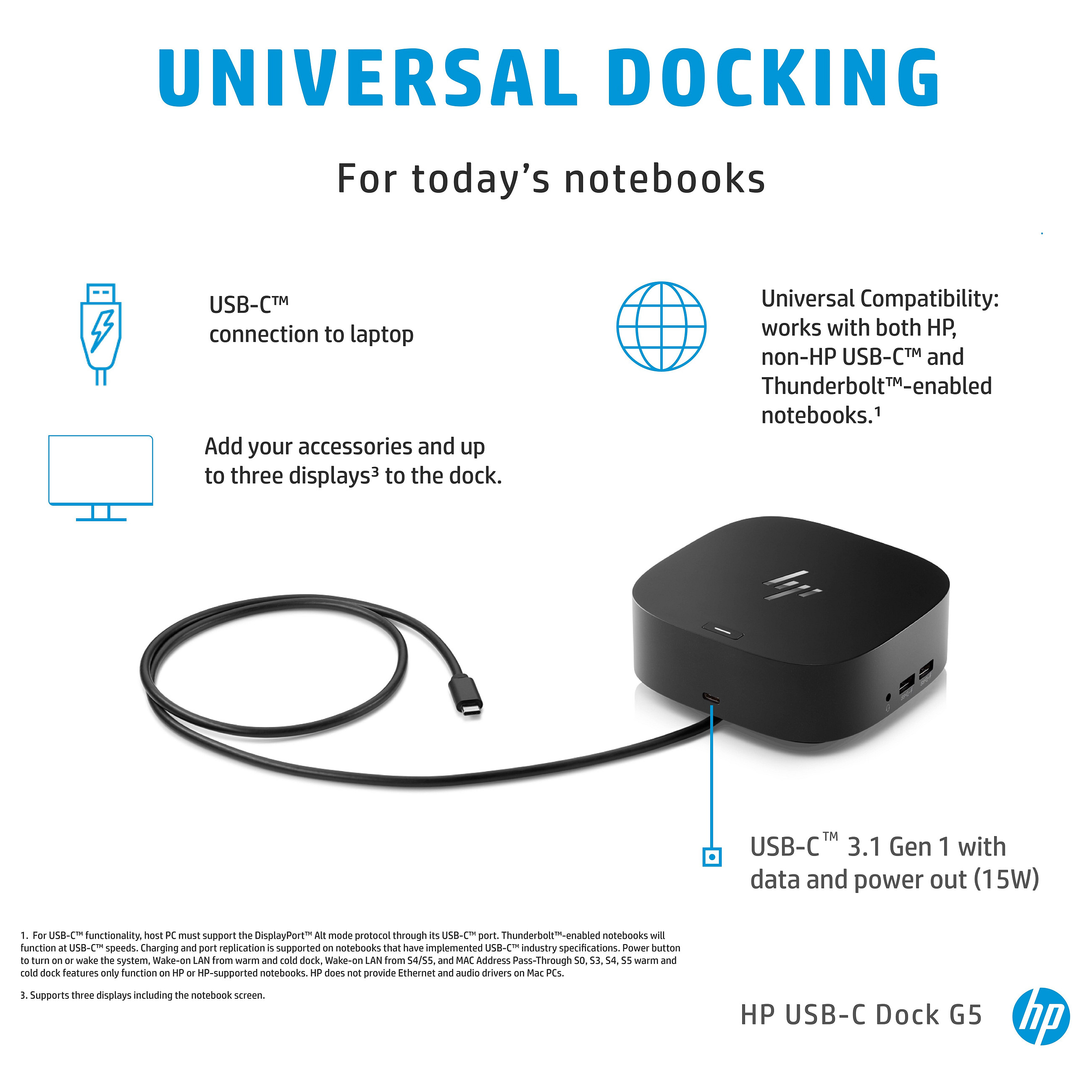HP USB-C Dock G5 za EliteBook/ProBook seriju-27