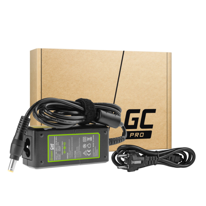 Green Cell AC adapter (AD66P) Acer Aspire E5-511 E5-521 E5-573 E5-573G ES1-131 ES1-512 ES1-531 V5-171 19V 2.37A 45W-1