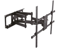 Nosač za TV zidni ROLINE VALUE (50"- 90", do 75 kg, nagib -15°/+5°, zakret 60°, sa zglobom)-1