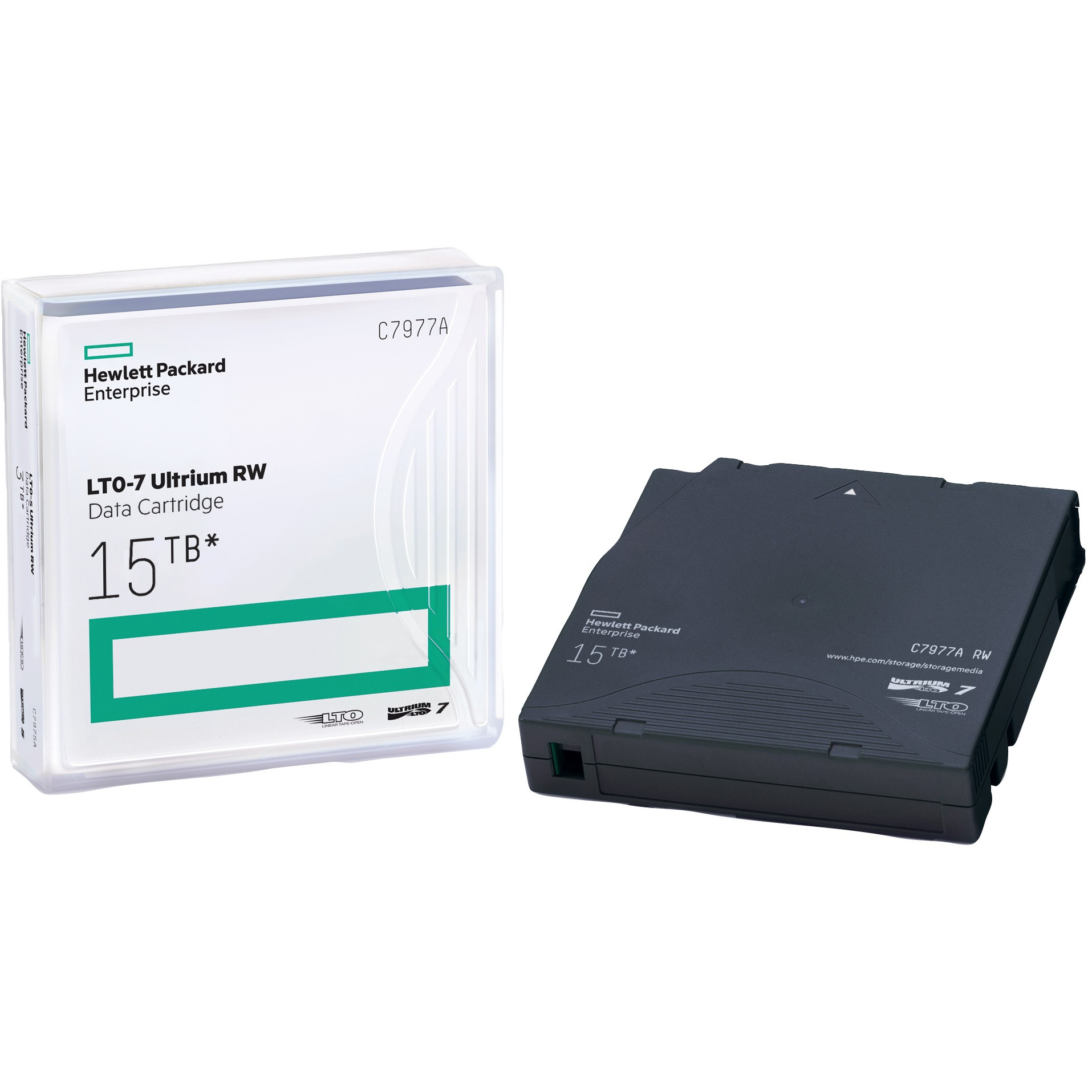 HP LTO7 Ultrium 15TB RW Data Cartridge (Kapacitet pohrane 6.25TB, Maksimalna brzina prijenosa podataka 315 MB/s, Format medija prepisiv)-1