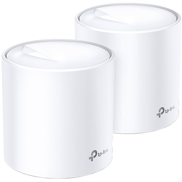 Mesh Wi-Fi 6 TP-LINK AX3000 Deco X60 (2-pack) - Dual-Band, 574Mbps/2402Mbps (2.4GHz/5GHz)-1