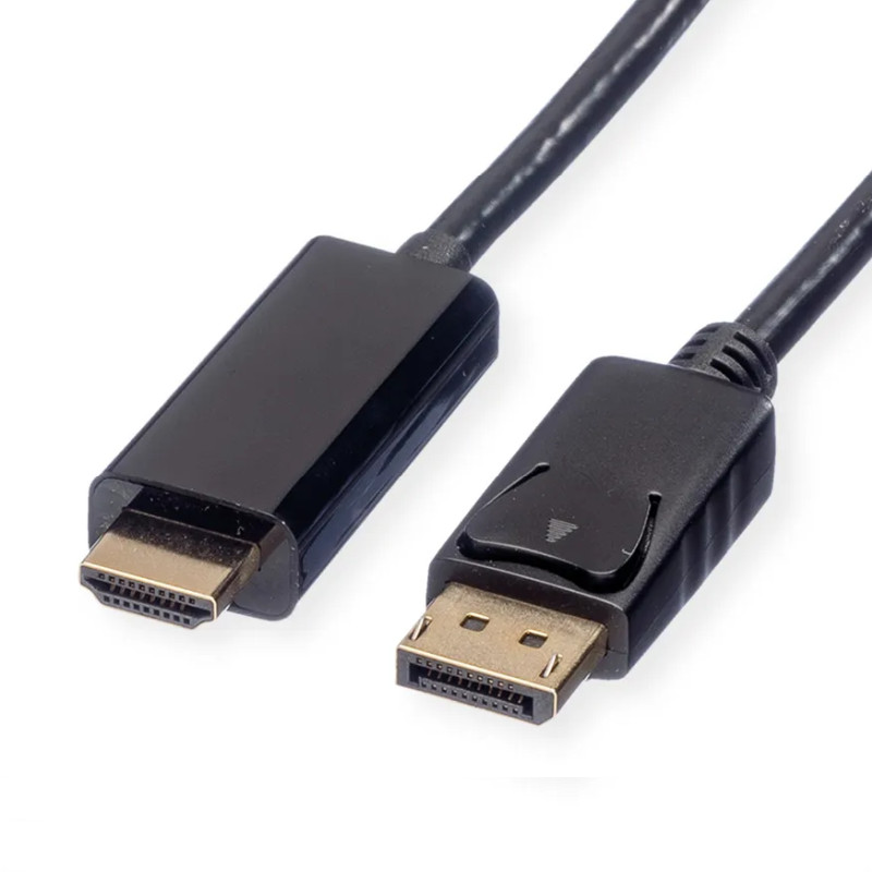 Roline DisplayPort kabel, DP - UHDTV, M/M, 2.0m crni-0