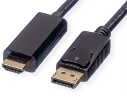 Roline DisplayPort kabel, DP - UHDTV, M/M, 2.0m crni-1