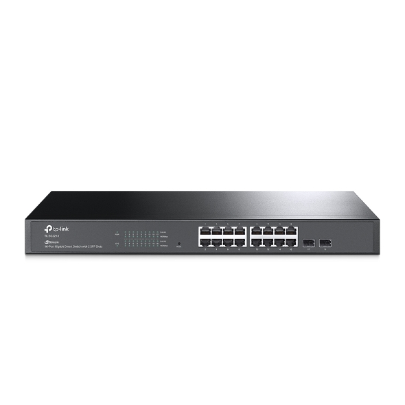 TP-Link Omada JetStream 16-port Gigabit L2+ upravljiv preklopnik (Switch), 16×10/100/1000M RJ45 ports, 2×SFP, 1U 19" rack mount-2
