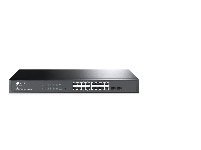 TP-Link Omada JetStream 16-port Gigabit L2+ upravljiv preklopnik (Switch), 16×10/100/1000M RJ45 ports, 2×SFP, 1U 19" rack mount-3