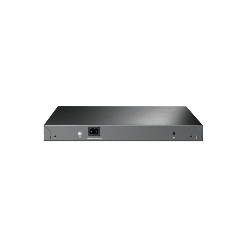 TP-Link JetStream 28-port Gigabit L2+ upravljiv PoE+ preklopnik (Switch), 24×10/100/1000M RJ45 ports, 4×Gbit SFP, RJ45/Micro-USB Console port, 1U 19" rack mount (384W)-6