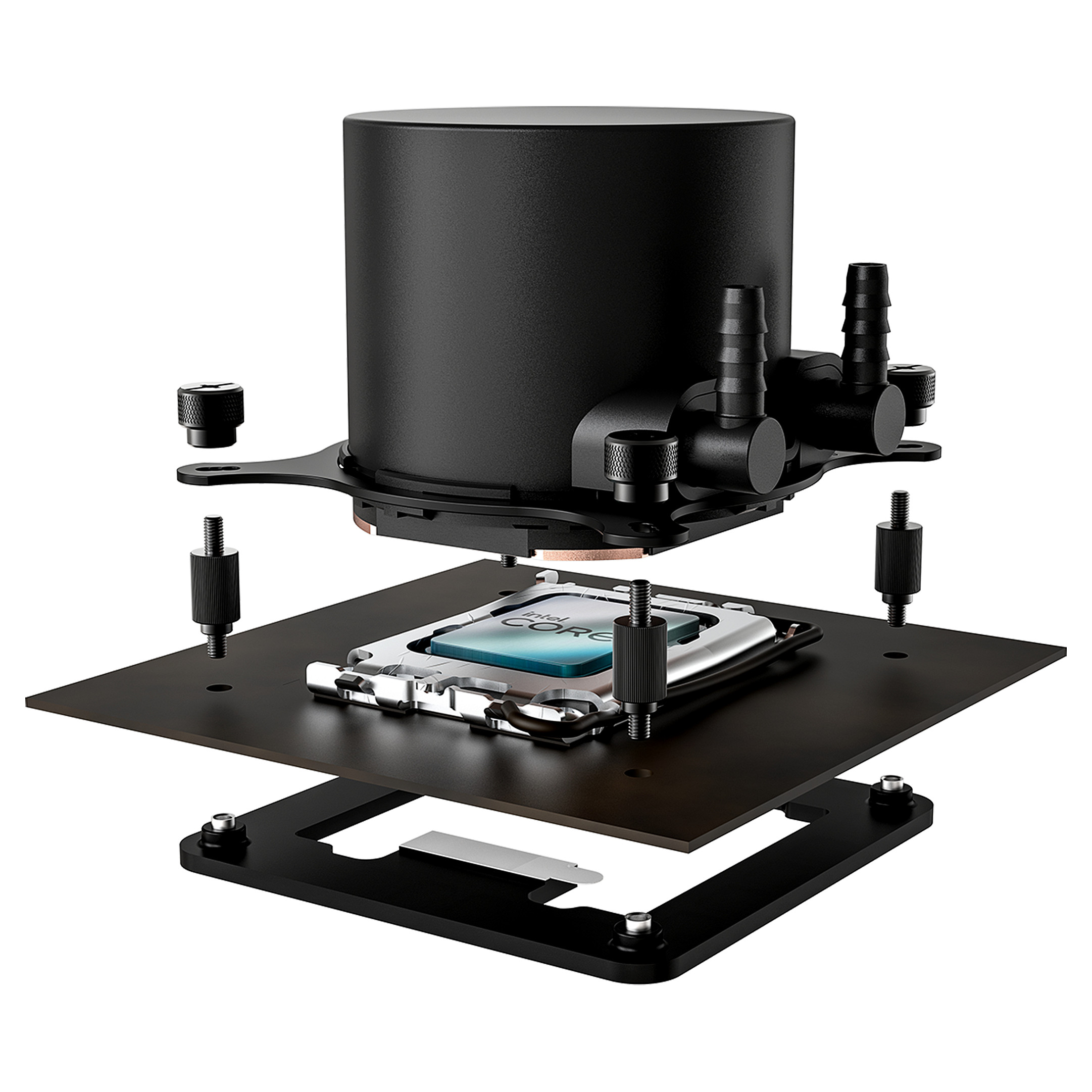 Xilence LiQuRizer LQ240 vodeno hlađenje za procesore Intel/AMD Multi socket, 2×120mm ventilator-11