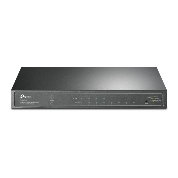 Preklopnik TP-LINK JetStream 8-port Gigabit Smart PoE+ 8×10/100/1000M RJ45 ports, 4×PoE+ ports (64W)-2