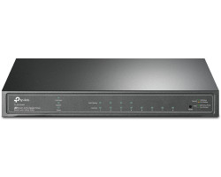Preklopnik TP-LINK JetStream 8-port Gigabit Smart PoE+ 8×10/100/1000M RJ45 ports, 4×PoE+ ports (64W)