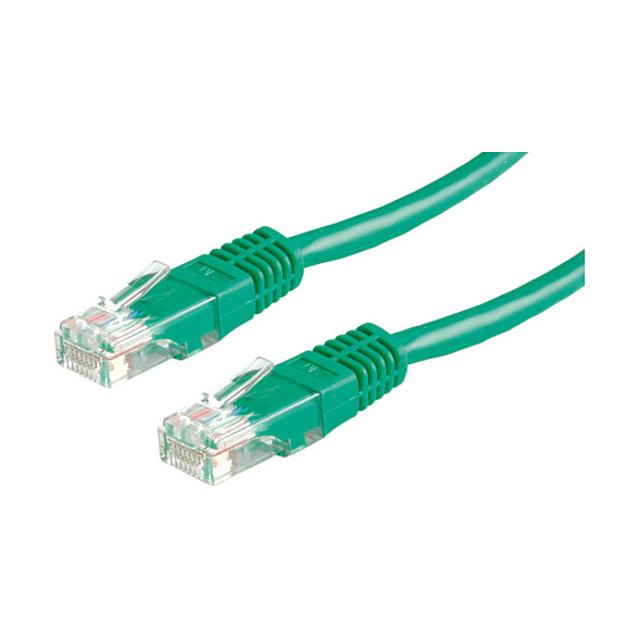 Roline VALUE UTP mrežni kabel Cat.6, 5.0m zeleni-2