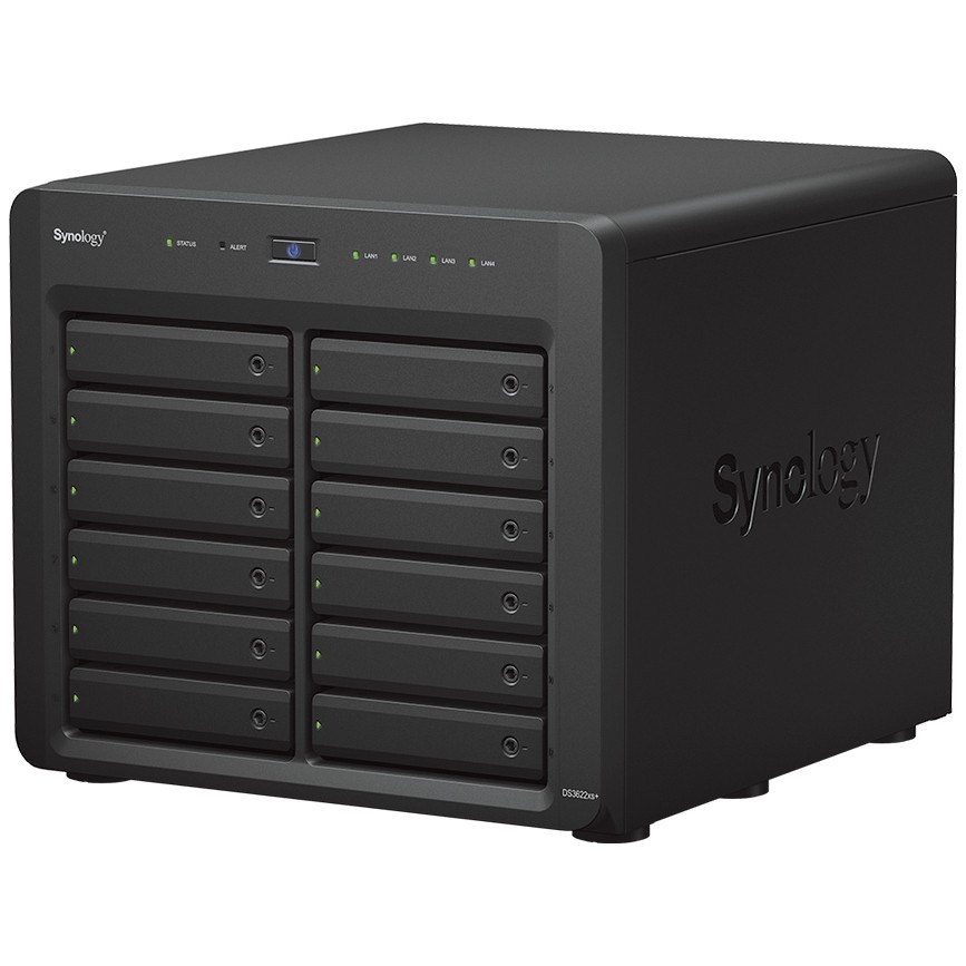 NAS server SYNOLOGY DS3622xs+ 12-bay (Intel Xeon D-1531, 16GB DDR4, 2×G-LAN/2×10GbE, USB3.2 Gen 1)-2