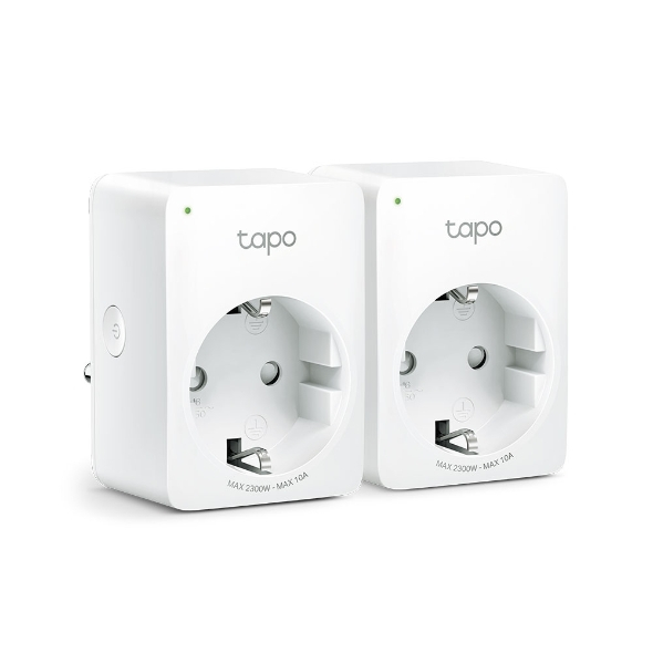 TP-Link WiFi Smart Plug (2 pack) 2.4GHz, 802.11b/g/n, BT4.2, Tapo app, Wi-Fi kontrola, Timer/Schedule postavke, Glasovna kotrola Amazon Alexa/Google Assistant-0