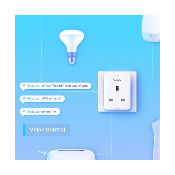 TP-Link WiFi Smart Plug (2 pack) 2.4GHz, 802.11b/g/n, BT4.2, Tapo app, Wi-Fi kontrola, Timer/Schedule postavke, Glasovna kotrola Amazon Alexa/Google Assistant-8