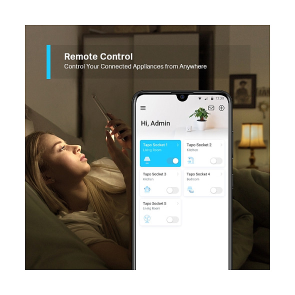 TP-Link WiFi Smart Plug (2 pack) 2.4GHz, 802.11b/g/n, BT4.2, Tapo app, Wi-Fi kontrola, Timer/Schedule postavke, Glasovna kotrola Amazon Alexa/Google Assistant-11