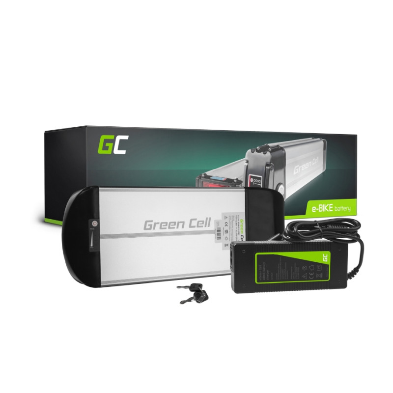 Baterija GREENCELL EBIKE52STD (36V, 10Ah, 250W, domet 90-180 KM)-0