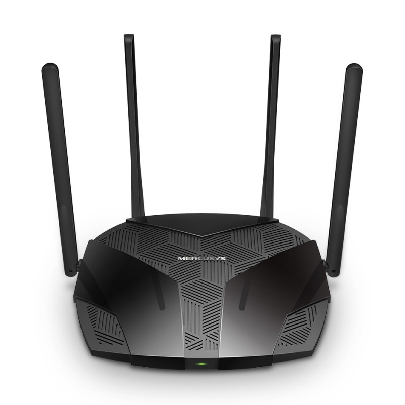 Mercusys AC1800X bežični usmjerivač (Dual-Band WiFi6 Router) 574Mbps/1201Mbps (2.4GHz/5GHz), 802.11ax/ac/a/b/g/n, 3×G-LAN, 1×G-WAN, MU-MIMO, 4×5 dBi fiksne omni-direkcione antene-2