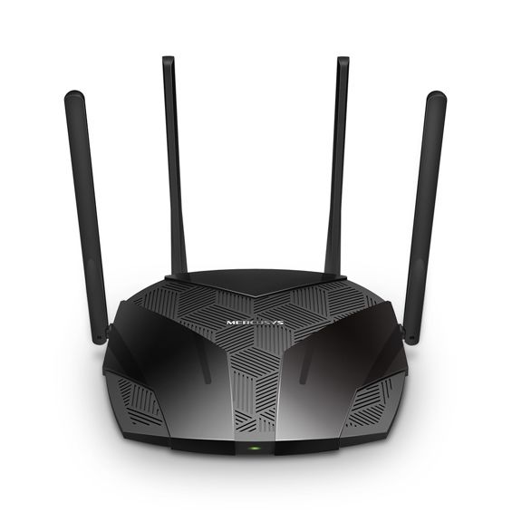 Mercusys AC1800X bežični usmjerivač (Dual-Band WiFi6 Router) 574Mbps/1201Mbps (2.4GHz/5GHz), 802.11ax/ac/a/b/g/n, 3×G-LAN, 1×G-WAN, MU-MIMO, 4×5 dBi fiksne omni-direkcione antene-1