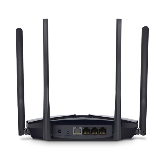 Mercusys AC1800X bežični usmjerivač (Dual-Band WiFi6 Router) 574Mbps/1201Mbps (2.4GHz/5GHz), 802.11ax/ac/a/b/g/n, 3×G-LAN, 1×G-WAN, MU-MIMO, 4×5 dBi fiksne omni-direkcione antene-3
