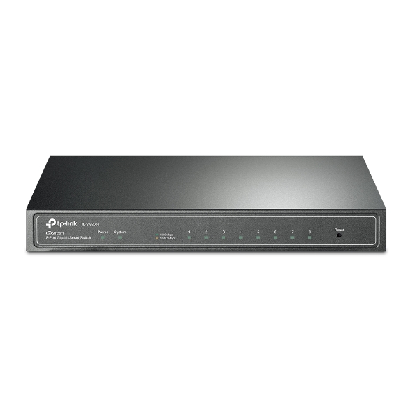 Switch TP-LINK JetStream TL-SG2008 8-port Gigabit L2+ upravljiv preklopnik (8×10/100/1000M RJ45 ports)-1